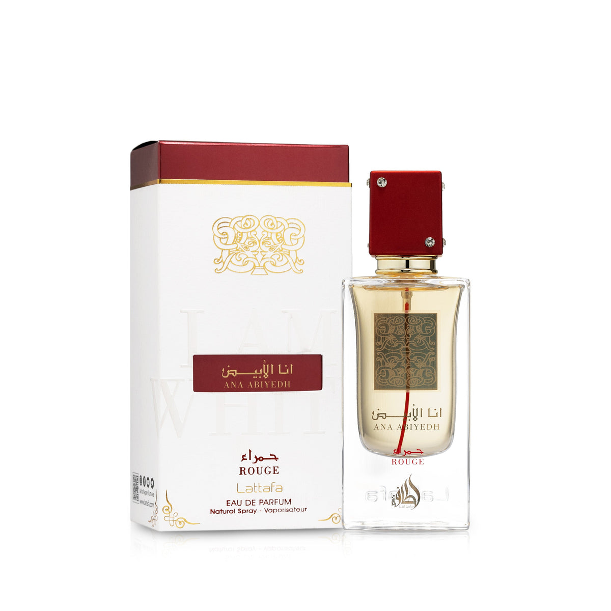 Ana Abiyedh Rouge 60ml by Lattafa Collection