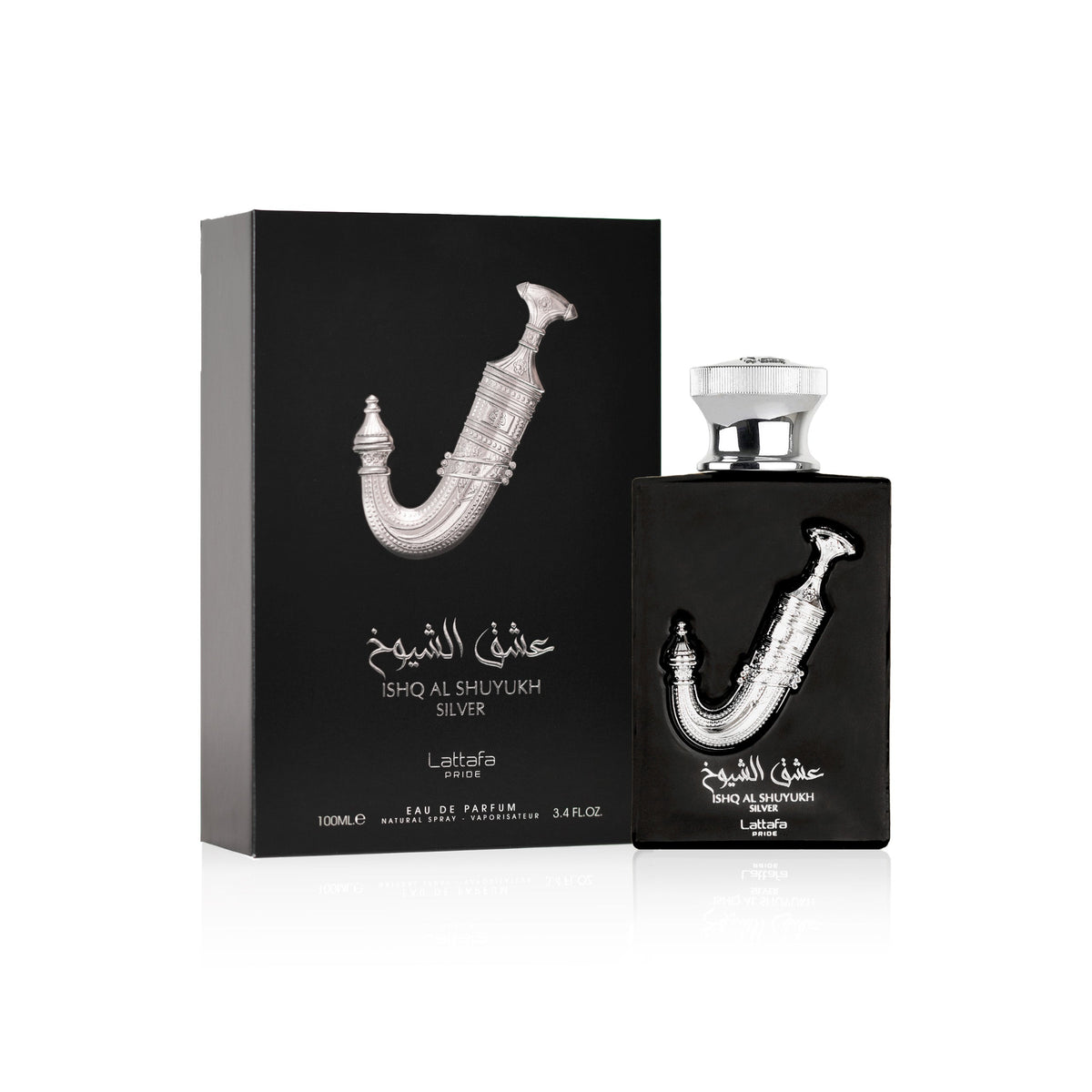 Ishq Al Shuyukh Silver 100ml by Lattafa Collection